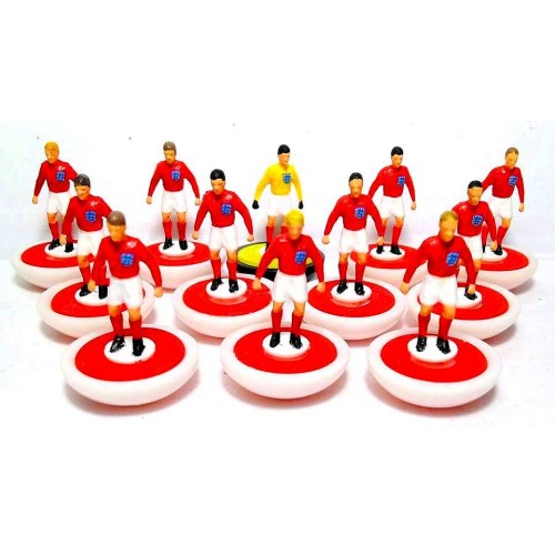 Subbuteo Andrew Table Soccer England 1966 World Cup Winners on Classic Lightweight bases